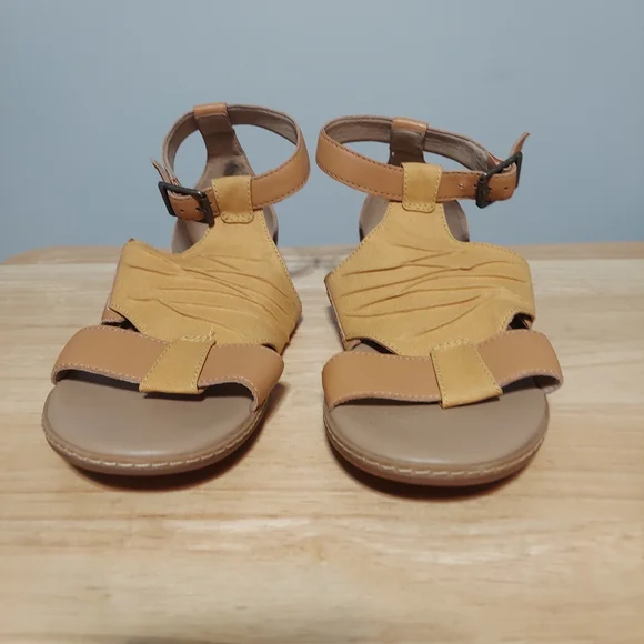 Timberland Women's Cherrybrook Leather Sandals Size 9 - Picture 4 of 13